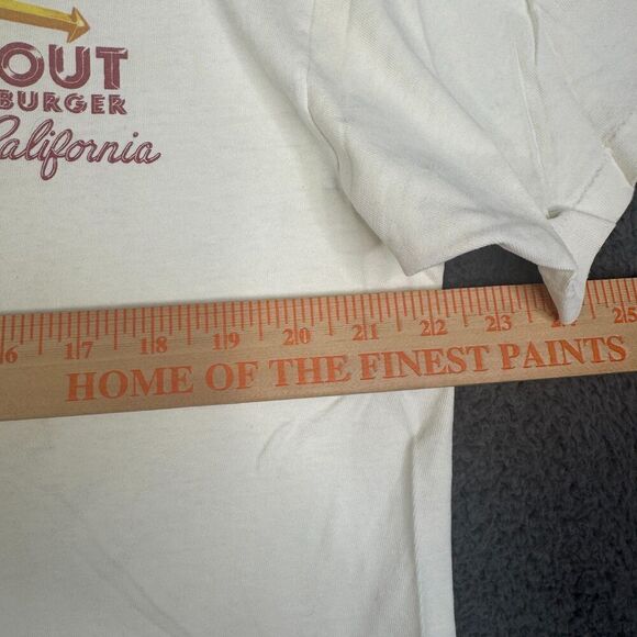 Vintage In N Out Burger T-Shirt Southern California Single Stitch XL 80s - Picture 6 of 13